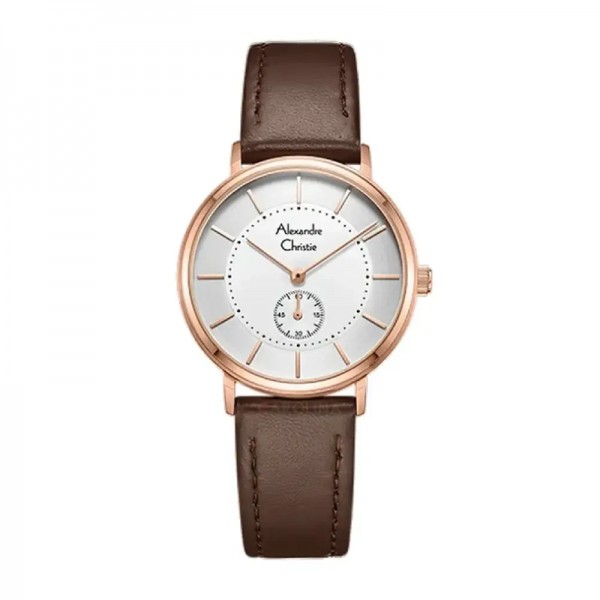 Alexandre Christie AC 8493 Rosegold White Lady LSLRGSL Alexandre Christie AC 8493 Rosegold White Lady LSLRGSL